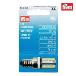 BOMBILLA LED DE ROSCA E14 PRYM 610375 PARA MÁQUINA DE COSER